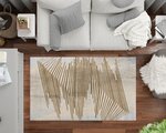 Tapis de salon NOUR 120 x 180 cm - Or