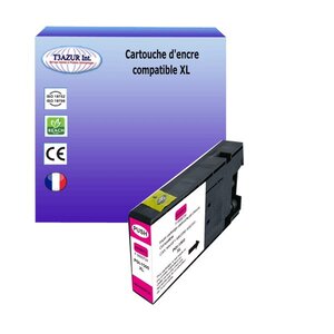 Cartouche compatible avec Canon Maxify MB2050, MB2150, MB2155, MB2350, MB2750, MB2755 remplace Canon PGI-1500 XL Magenta - T3AZUR