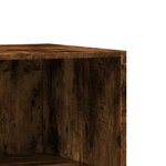 vidaXL Garde-robe chêne fumé 77x48x102 cm bois d'ingénierie