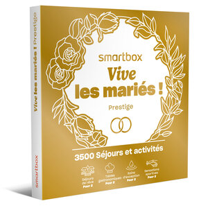SMARTBOX - Coffret Cadeau Vive les mariés ! Prestige -  Multi-thèmes