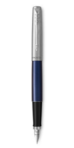 PARKER Jotter Stylo plume  bleu royal  plume moyenne  encre bleue  Coffret cadeau