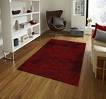 Tapis de salon FISUN 300 x 400 cm - Rouge