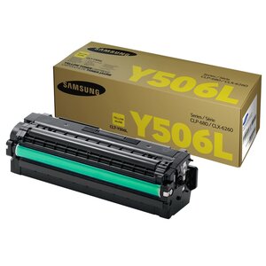 Toner CLT-Y506L, SU515A, (pack de 1), grande capacité, jaune