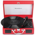 Ricatech tourne-disque avancé rtt21 rouge