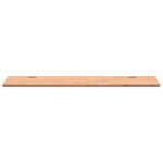 vidaXL Dessus de bureau 100x60x1 5 cm bois massif de hêtre