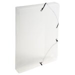 Boite De Classement Exabox Dos 40mm Polypropylène Crystal Colours - A4 - Couleurs Assorties - X 8 - Exacompta