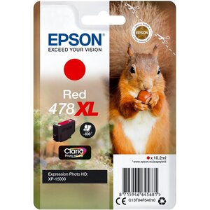 Cartouche encre 478xl rouge ecureuil 10 2ml epson