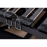 Matelas mousse 2 x 80 x 200 cm + Sommiers
