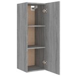 vidaXL Ensemble de meubles TV 5 Pièces Sonoma gris Bois d'ingénierie