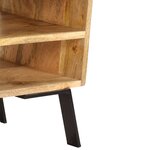 vidaXL Meuble TV Bois de manguier massif 140x30x40 cm