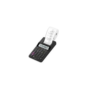 Calculatrice imprimante portable 12 chiffres HR-8 RCE Noire CASIO