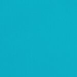 vidaXL Coussins de chaise lot de 6 turquoise 40x40x7 cm tissu