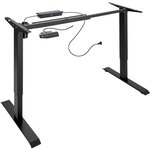 Bureau assis debout meuble acier (piètement) 3 fonctions 1 moteur noir 08_0000389