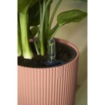 Pot de fleurs Rond VIBES - Plastique - Ø 22 - Rose poudré