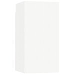 vidaXL Ensemble de meubles TV 8 Pièces Blanc Bois d'ingénierie