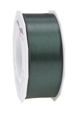Satin double face 25-m-rouleau 40 mm vert sapin
