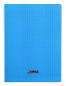 Cahier piqué 8000 POLYPRO bleu 24x32cm 192p séyès 90g CALLIGRAPHE