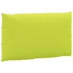vidaXL Coussins de palette lot de 3 vert vif tissu oxford