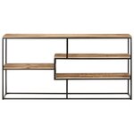 vidaXL Buffet 150x30x75 cm Bois de manguier brut