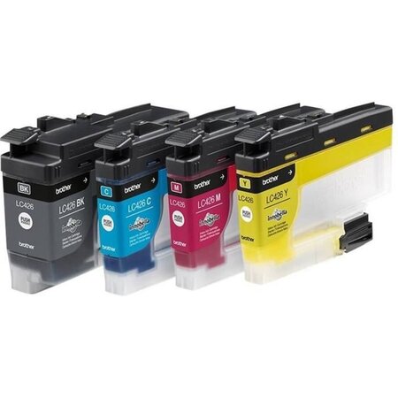 Brother BROTHER 426 Pack de 4 cartouches d'encre Noir et couleurs LC426VAL