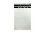 100 Enveloppes plastique Aller Retour 60 microns N°3 - 400x520mm