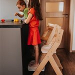 Chaise haute enfant SANDY naturel