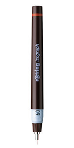 rOtring Stylo de dessin technique Isograph  0 60 mm