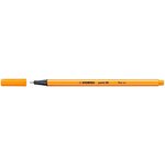 Stylo-Feutre POINT 88 Pointe Fine 0 4 mm orange STABILO