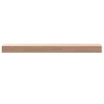 vidaXL Étagère murale 60x20x4 cm bois massif de hêtre
