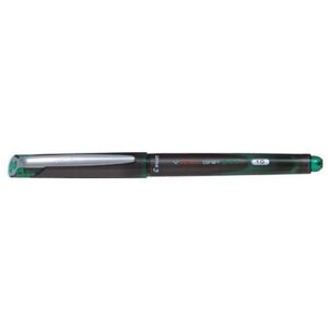 Stylo roller V-BALL GRIP pointe métal 1 mm encre liquide verte PILOT