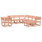 vidaXL Salon de jardin 8 Pièces bois massif douglas