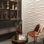WallArt Panneaux muraux 3D 24 Pièces GA-WA04 Waves