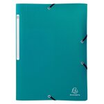 Chemise À Élastiques 3 Rabats Pp Opak - A4 - Couleurs Assorties - X 25 - Exacompta