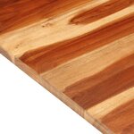vidaXL Dessus de table Bois solide 25-27 mm 60x100 cm
