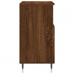 vidaXL Buffet Chêne marron 60x35x70 cm Bois d'ingénierie