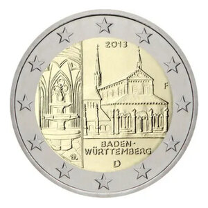 2 euros commémorative Allemagne 2013 Bade-Wurtemberg.
