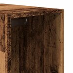 vidaXL Garde-robe vieux bois 30x50x200 cm bois d'ingénierie