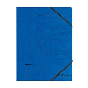 Chemise à élastique easyorga, A4, en carton lustré, couleurs assorties 5 pcs HERLITZ