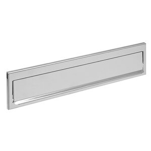 Entrée de boîte aux lettres en acier inoxydable pour porte mur C-611 32 5 x 3 cm