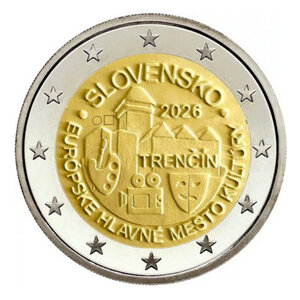 2 euros commémorative Slovaquie 2026 - Tren ín.
