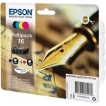 Epson cartouche 16 plume - noir et tricolore - 14.7ml