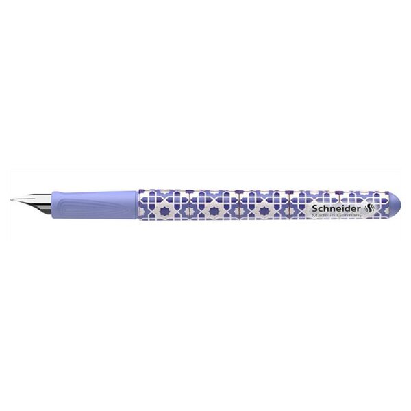 Stylo à plume voyage pointe moyenne blue schneider