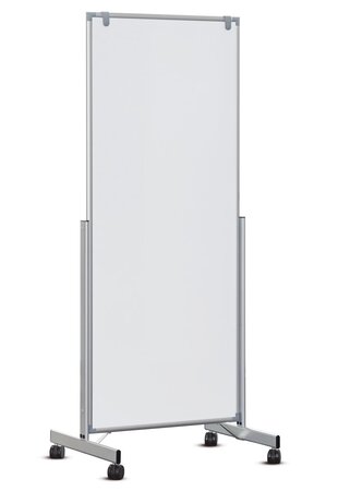 Tableau blanc mobile MAULpro easy2move 75x180cm gris MAUL