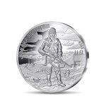 80 ans du D-DAY - Monnaie de 10€ Argent - Omaha Beach