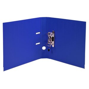 Classeur À Levier Prem'touch Intérieur Et Extérieur En Polypropylène - Dos 50mm - A4 Maxi. - Bleu Foncé - X 10 - Exacompta