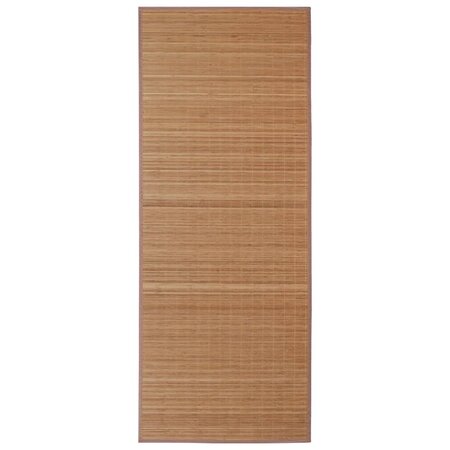 vidaXL Tapis en bambou 100x160 cm Marron