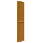 vidaXL Cloison de séparation 3 panneaux marron bois paulownia massif