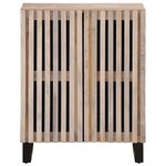 vidaXL Buffet 60x34x75 cm bois de manguier massif