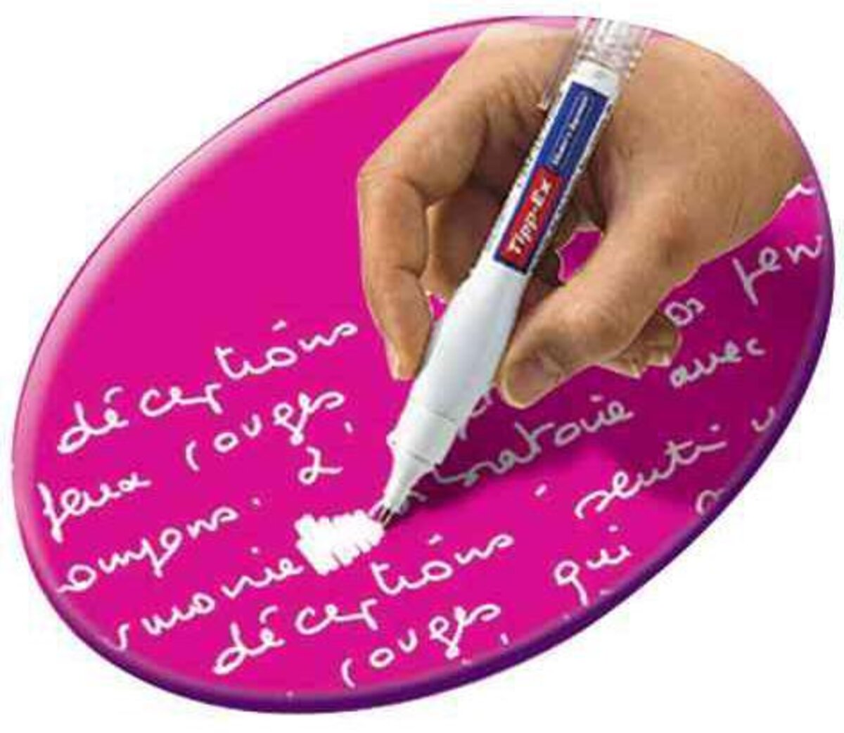 Liquide correcteur correcteur Shake n Squeeze Tipp-ex - 3 stylos