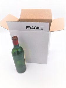 Carton de déménagement pour 12 bouteilles - La Poste